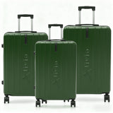 Alivio Lightweight Expandable Hard Shell Suitcase with Spinner Wheels (Green)