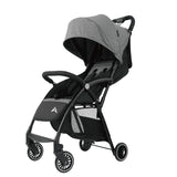 Alivio Lightweight Baby Stroller 0-3 Years, Foldable Travel Pushchair (Grey)