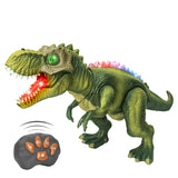 Alivio 7 Color LED Walking, Mist Spray Remote Control RC T-Rex Dinosaur Toy