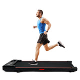 2HP Foldable Walking Pad Treadmill Ultra-Quiet 1–6 km/h & LED Display
