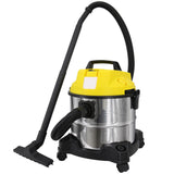Alivio 20L Wet and Dry Vacuum Cleaner with Powerful 1200W Motor (Yellow)