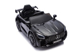 Alivio 12V Mercedes GTR Ride-On Car with Remote Control & LED Lights (Black)