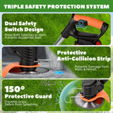Alivio Cordless Strimmer with 2 x 21V Batteries, Charger & Accessories