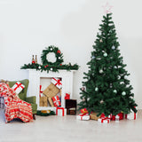 Alivio Premium 5FT Tree Hinged Artificial Christmas Tree Snow Flocked Xmas Tree