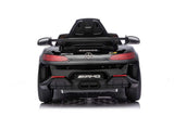 Alivio 12V Mercedes GTR Ride-On Car with Remote Control & LED Lights (Black)