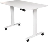 Alivio Adjustable Electric Standing Desk and Computer Laptop Desk (White)