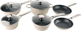 Alivio 10Pc Aluminum Alloy Cookware Set Non-Stick & Easy to Clean