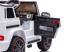 Alivio 12V G-Wagon Ride-On Car with Remote & LED Lights (White)