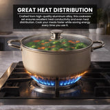 Alivio 10Pc Aluminum Alloy Cookware Set Non-Stick & Easy to Clean