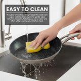 Alivio 10Pc Aluminum Alloy Cookware Set Non-Stick & Easy to Clean
