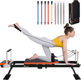 Alivio Foldable Full Body Pilates Reformer Machine for Home Gym