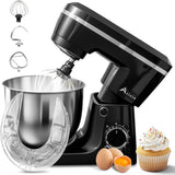 Alivio 1500W Compact & Lightweight 5L Stand Mixer (Black)
