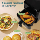 Alivio Smart 4 in 1 1700W Digital 7L Air Fryer With Viewcook Window