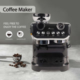 Alivio 2L Bean to Cup Automatic Espresso Coffee Machine with Grinder and Milk