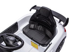 Alivio 12V Mercedes GTR Ride-On Car with Remote Control & LED Lights (White)
