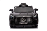 Alivio 12V Mercedes GTR Ride-On Car with Remote Control & LED Lights (Black)