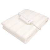 Electric Blanket Single Underblanket Fully Fitted Sheet Overheat Protection Warm