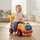 Alivio Kids First Ride On Car with Sounds & Storage Box Non-Slip Wheels (Red)