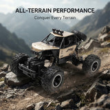 Alivio 6241 Off Road Toy Car, Remote Control Monster Truck, Remote Control Car - Off Road Climbing Car, RC Car with Rechargeable Battery, Racing Car for Kids