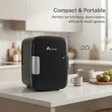 Alivio Black 4L Portable Mini Fridge