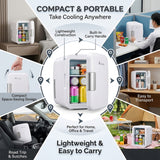 Alivio White 4L Portable Mini Fridge