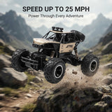 Alivio 6241 Off Road Toy Car, Remote Control Monster Truck, Remote Control Car - Off Road Climbing Car, RC Car with Rechargeable Battery, Racing Car for Kids