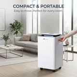 Alivio 10L Moisture Control Dehumidifier and Air Purifier for Home & Office