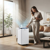 Alivio 10L Moisture Control Dehumidifier and Air Purifier for Home & Office