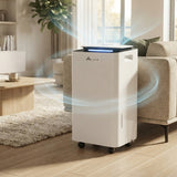 Alivio 10L Moisture Control Dehumidifier and Air Purifier for Home & Office