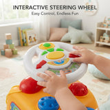 Alivio Kids First Ride On Car with Sounds & Storage Box Non-Slip Wheels (Red)
