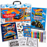 Hot Wheels Kids Activity, Sticker & Colouring Books, Set of 5