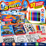 Hot Wheels Kids Activity, Sticker & Colouring Books, Set of 5