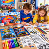 Hot Wheels Kids Activity, Sticker & Colouring Books, Set of 5