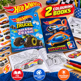 Hot Wheels Kids Activity, Sticker & Colouring Books, Set of 5