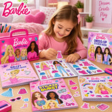 Barbie Kids Activity, Sticker, Colouring & Puzzle Books, Set of 5
