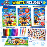 Paw Patrol Kids Activity, Colouring Book, Stickers & Pens, Set of 3