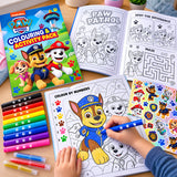 Paw Patrol Kids Activity, Colouring Book, Stickers & Pens, Set of 3