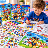 Paw Patrol Kids Activity, Colouring Book, Stickers & Pens, Set of 3