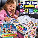 Paw Patrol Kids Activity, Colouring Book, Stickers & Pens, Set of 3