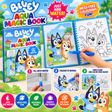 Bluey Kids Activity Colouring Book, Stickers and Water Reveal, Set of 3