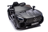 Alivio 12V Mercedes GTR Ride-On Car with Remote Control & LED Lights (Black)