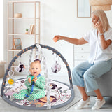 Alivio Baby Play Mat – Soft Fabric Activity Gym for Infants & Newborns