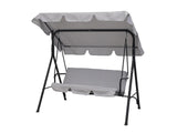 Alivio 3 Seater Outdoor Swing Chair with Canopy Waterproof UV Resistant